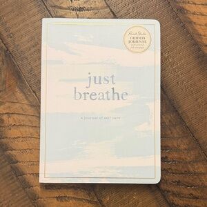 “Just Breathe” Self-care Guided Journal